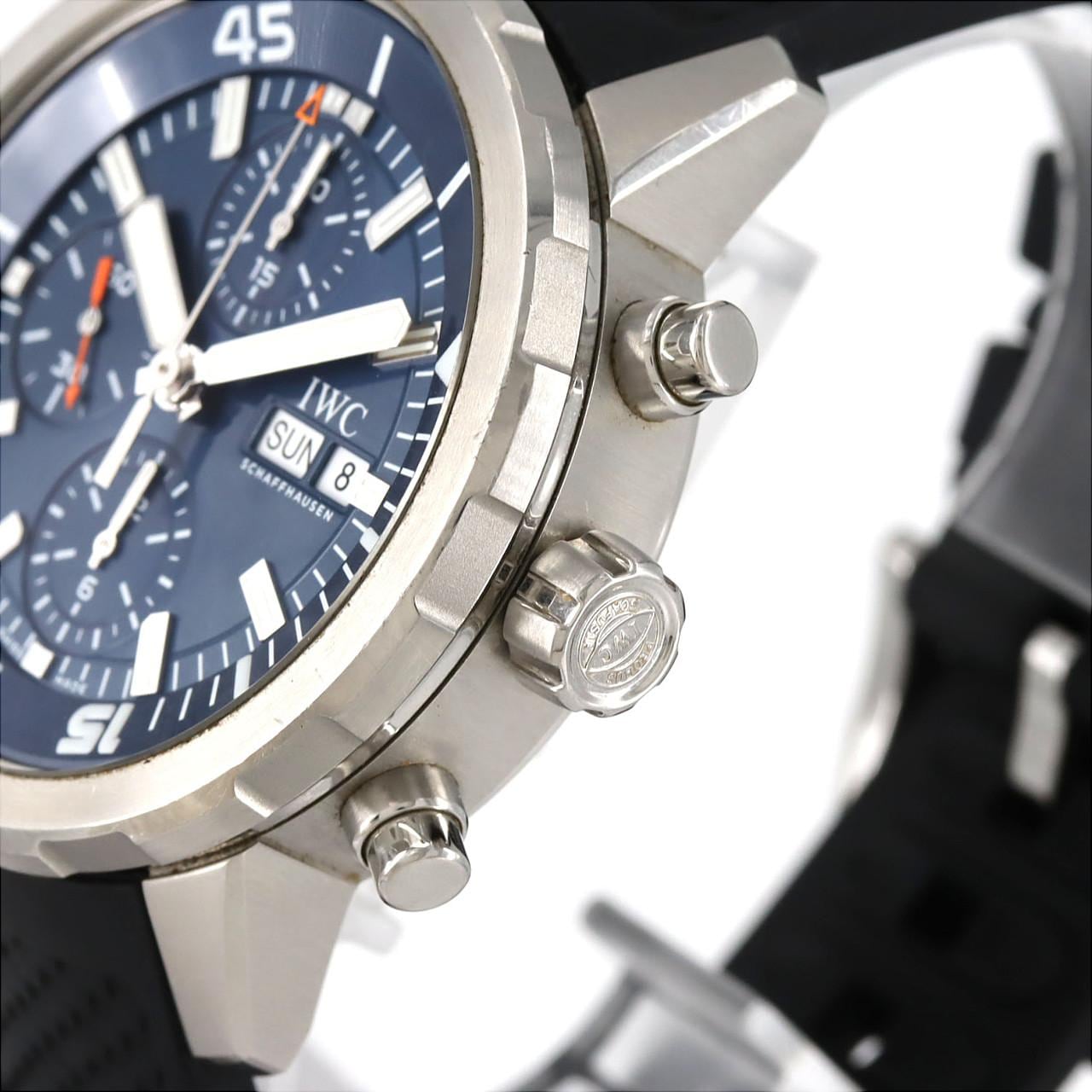 【ノーメンテナンス還元価格】IWC アクアタイマークロノエクスペディション･ジャック=イヴ･クストー" IW376805 SS 自動巻