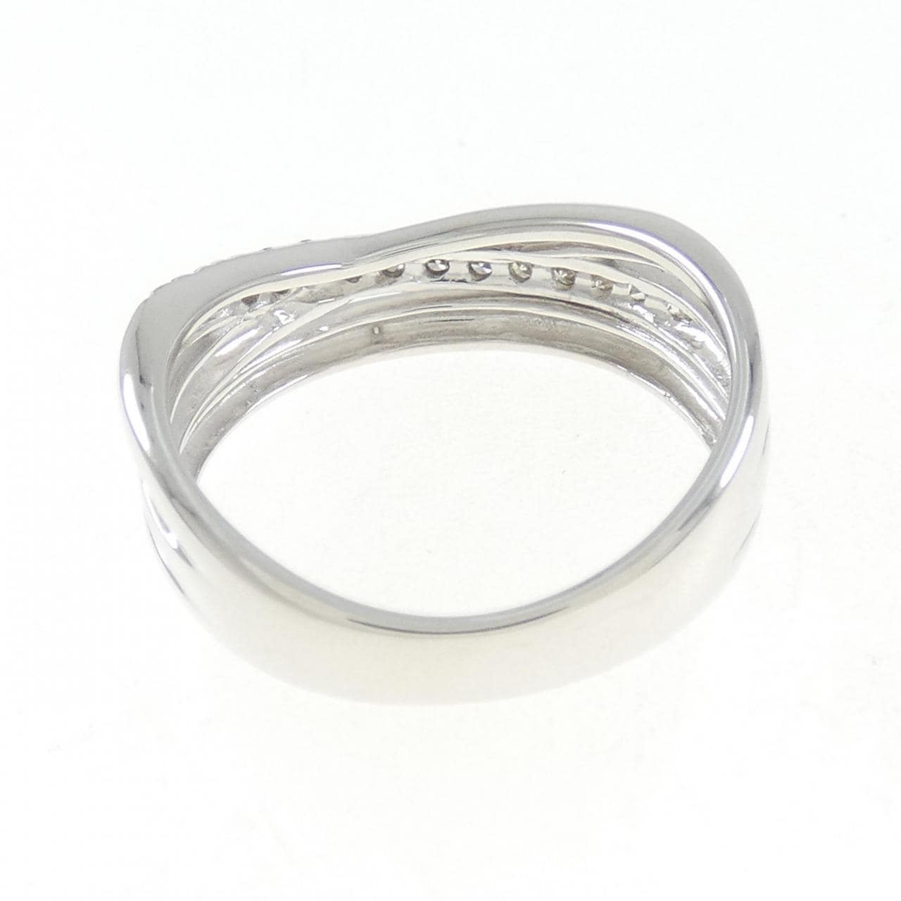 K18WG ダイヤモンド リング 0.20CT