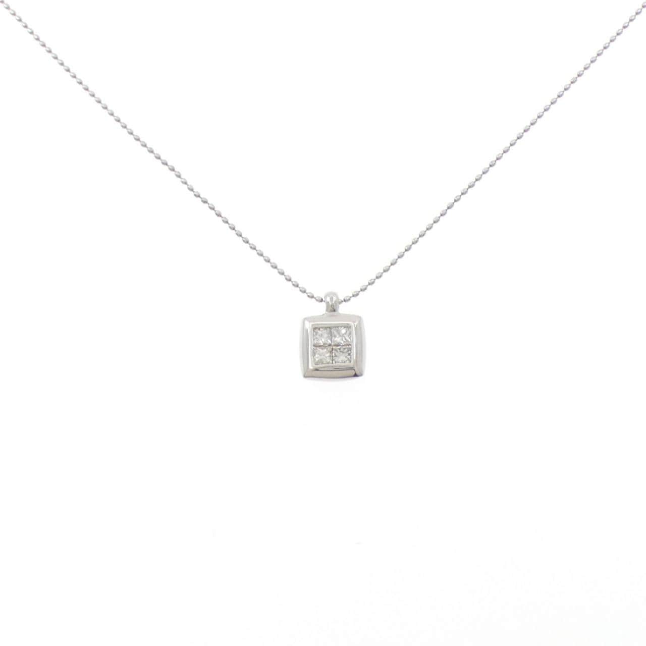 PT900/PT850 ダイヤモンド ネックレス 0.35CT