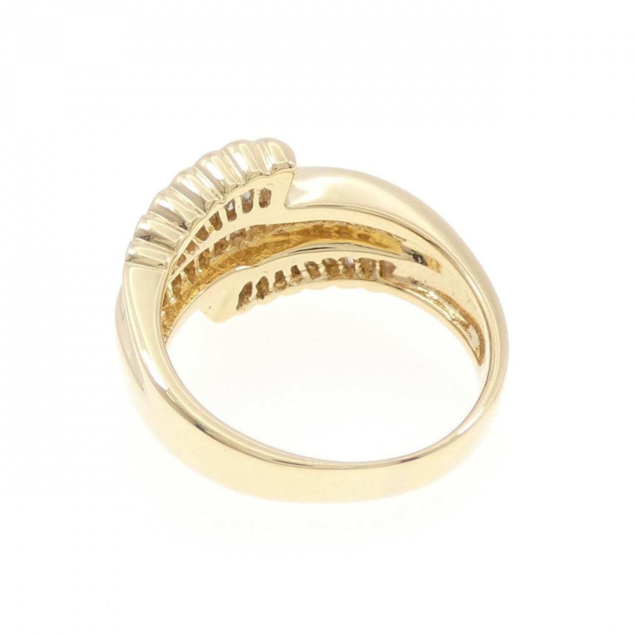 K18YG ダイヤモンド リング 1.20CT