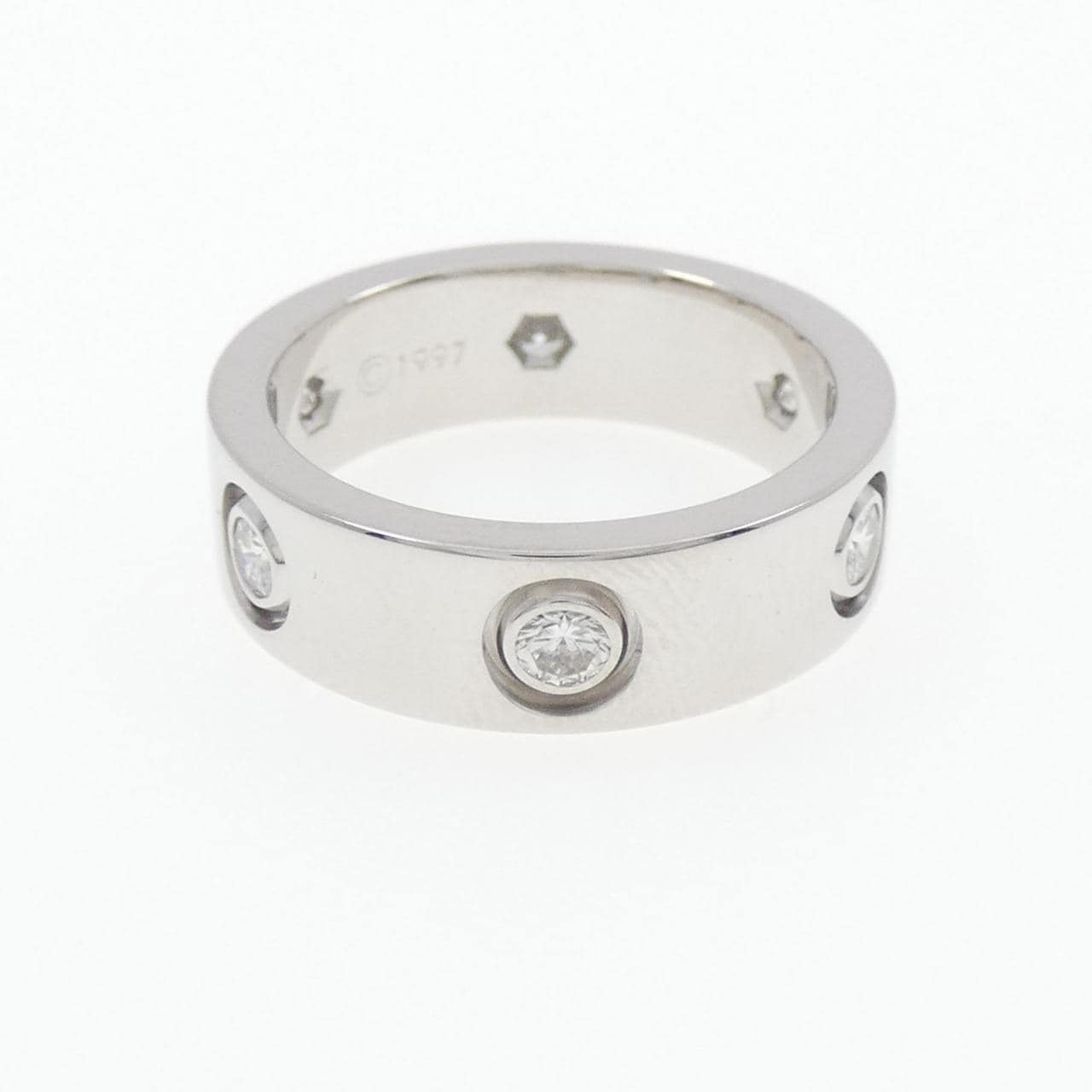 CARTIER LOVE full diamond ring