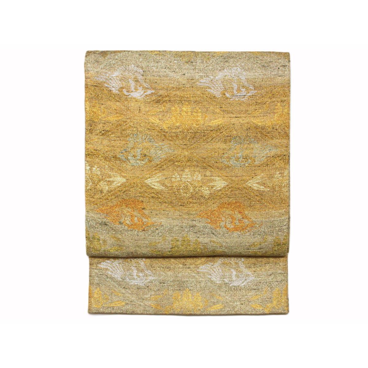 袋帯　【桝屋高尾】ねん金綴錦