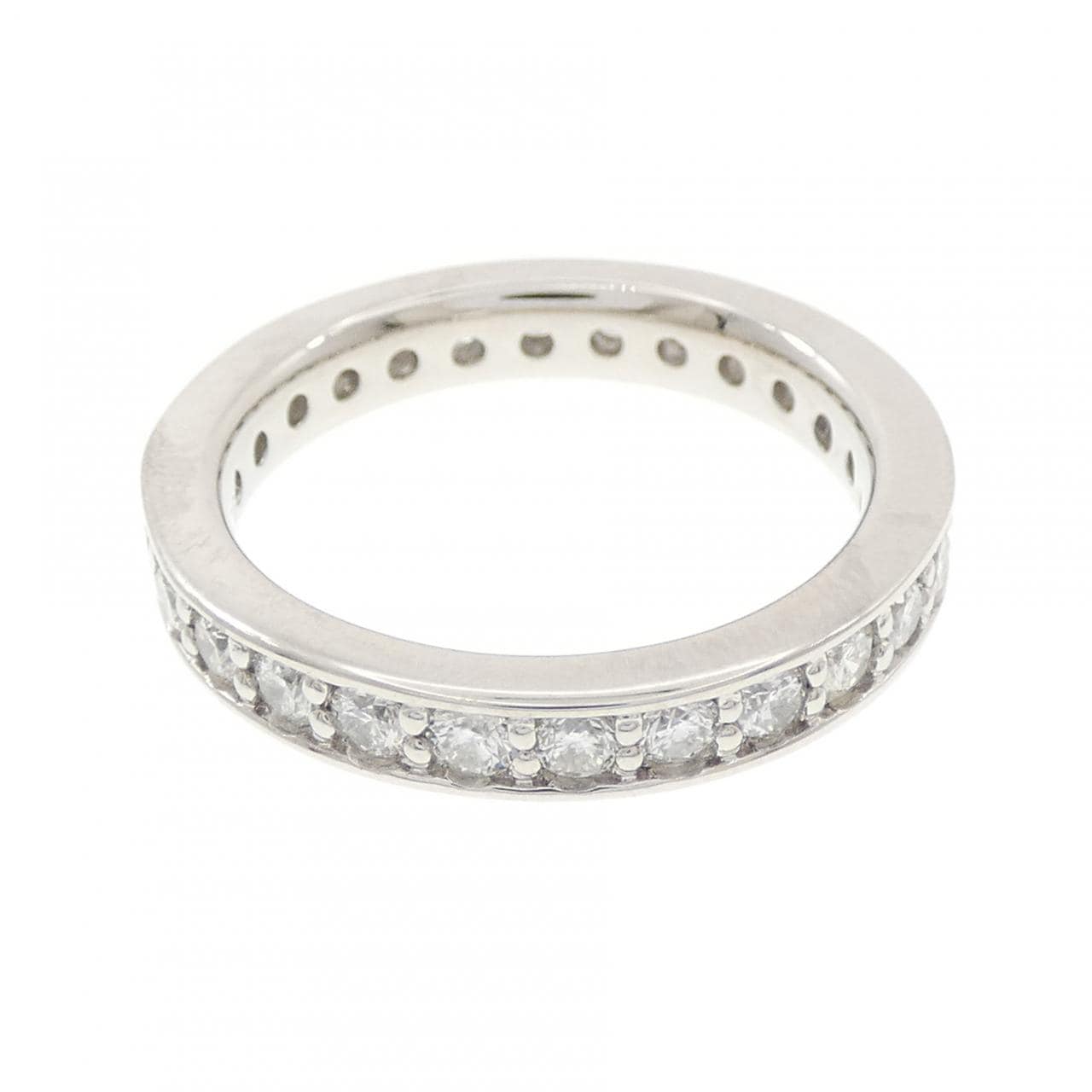 PT950 フルエタニティ ダイヤモンド リング 1.06CT