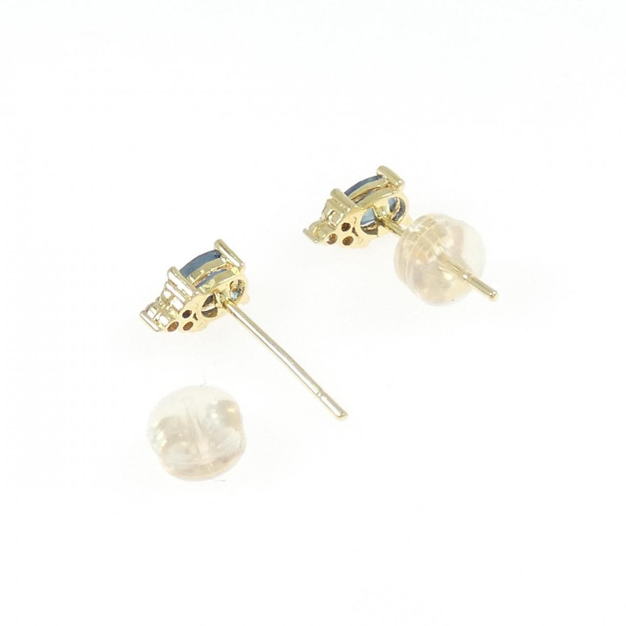 K18YG サファイヤ ピアス