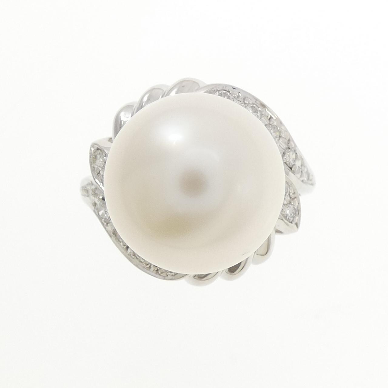 PT900 白蝶パール リング 12.4mm