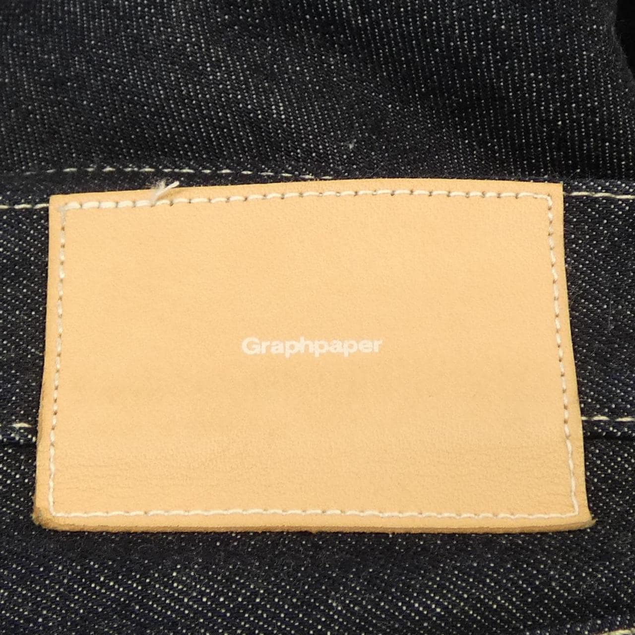 グラフペーパー Graphpaper GU251-40183RB ジーンズ