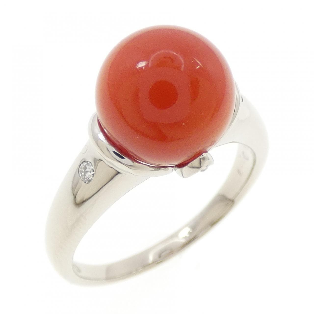 PT900 サンゴ リング 10.1mm