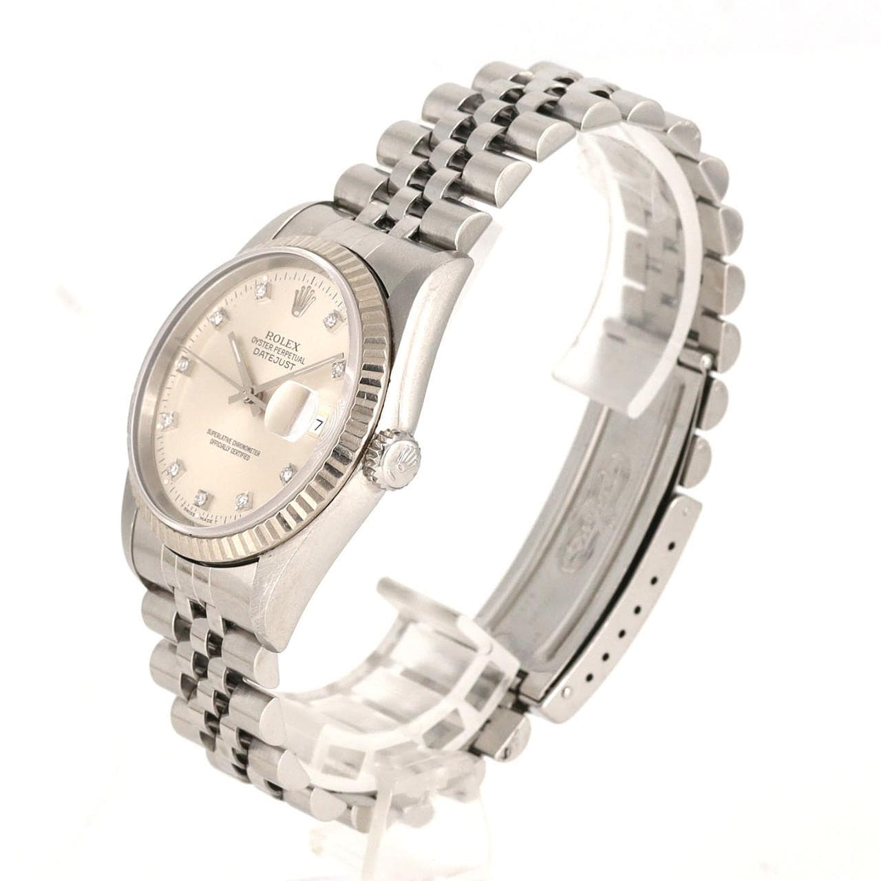 【ノーメンテナンス還元価格】ロレックス デイトジャスト 16234G. SSxWG 自動巻 S番