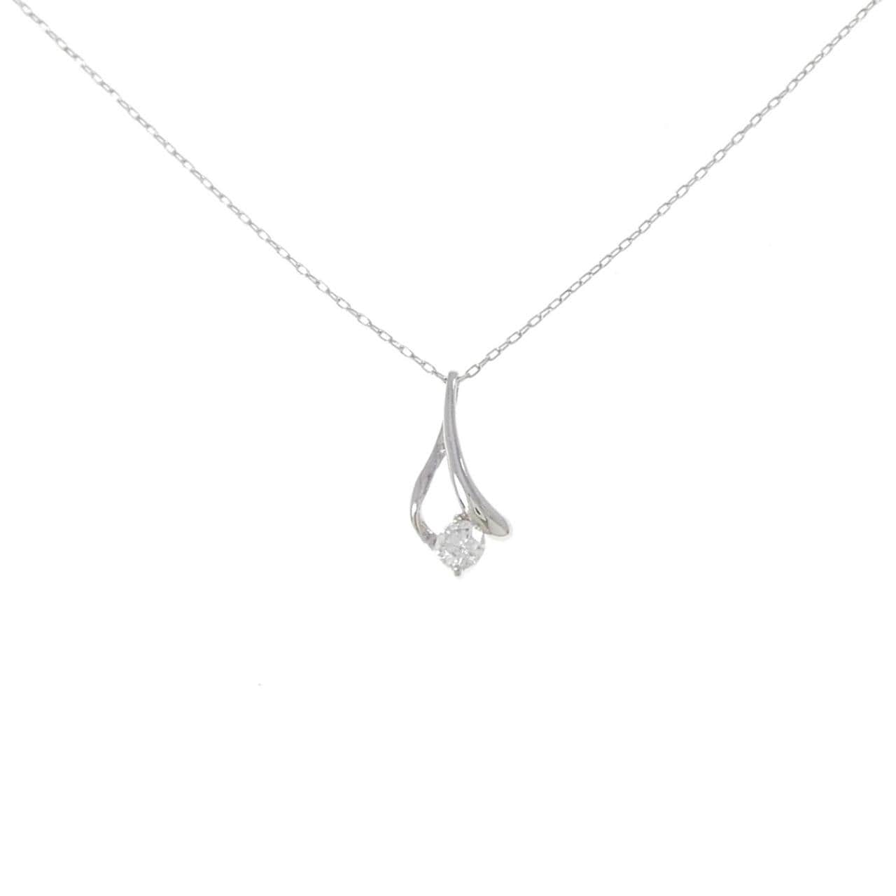 PT900/PT850 ダイヤモンド ネックレス 0.08CT