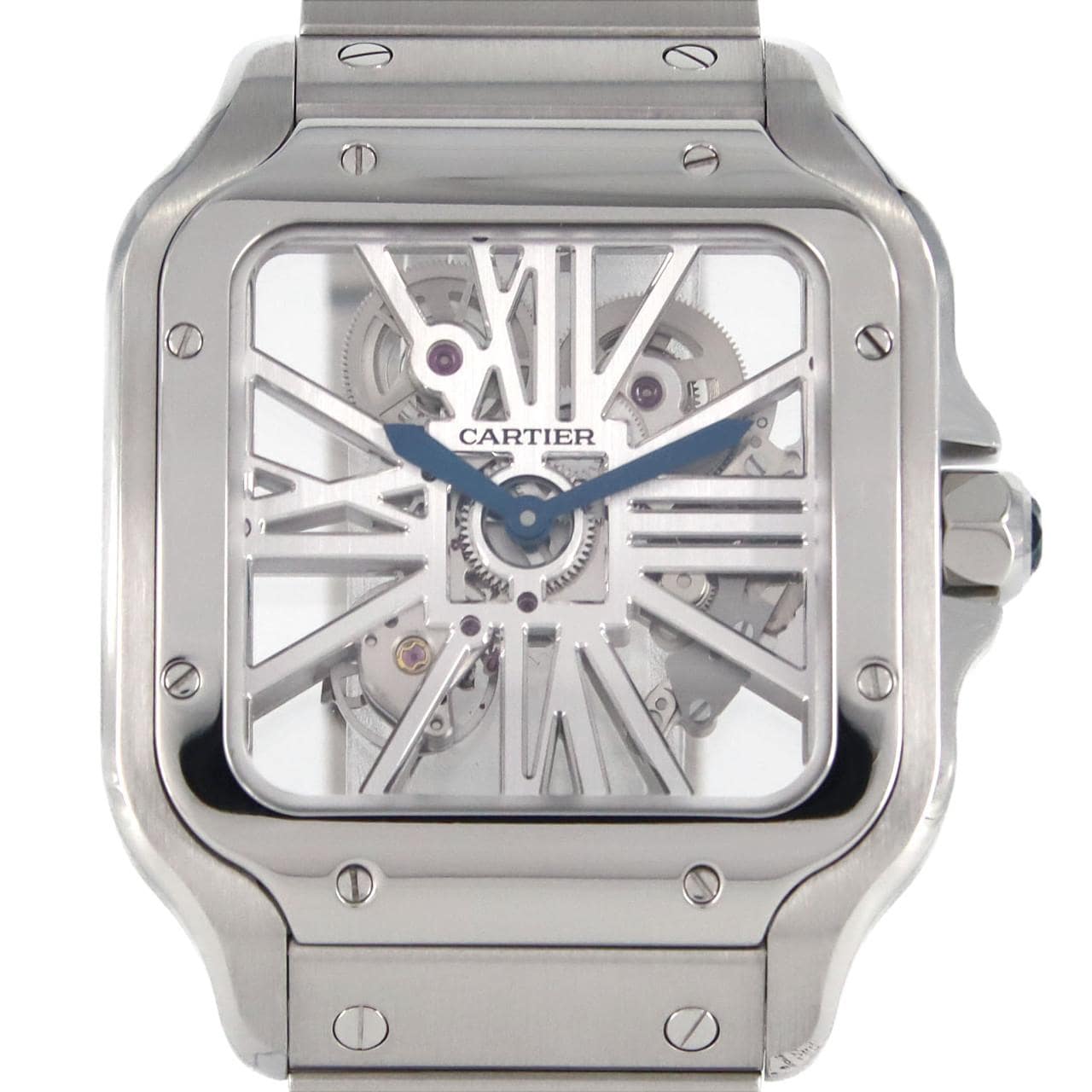 Cartier Santos de Cartier Skeleton LM WHSA0015 SS手动上弦