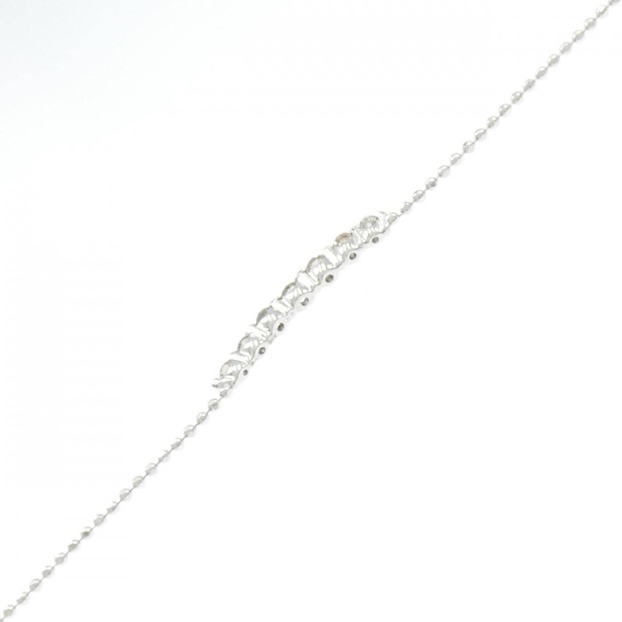 K18WG ダイヤモンド ブレスレット 0.30CT