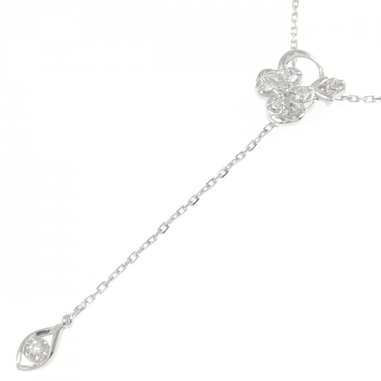 ヴァンドーム フラワー ダイヤモンド ネックレス