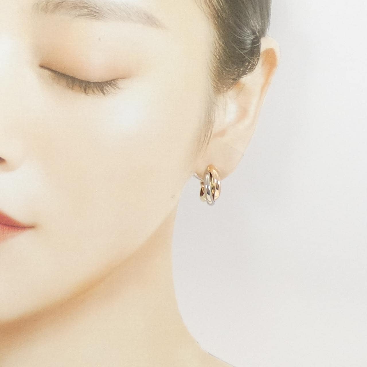 カルティエ トリニティ ピアス