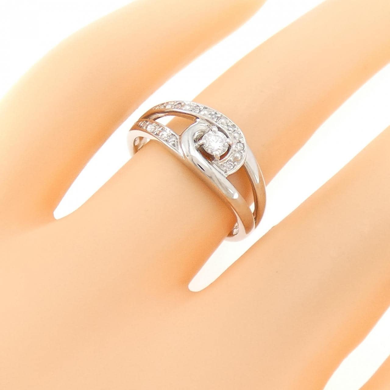 PT ダイヤモンド リング 0.14CT