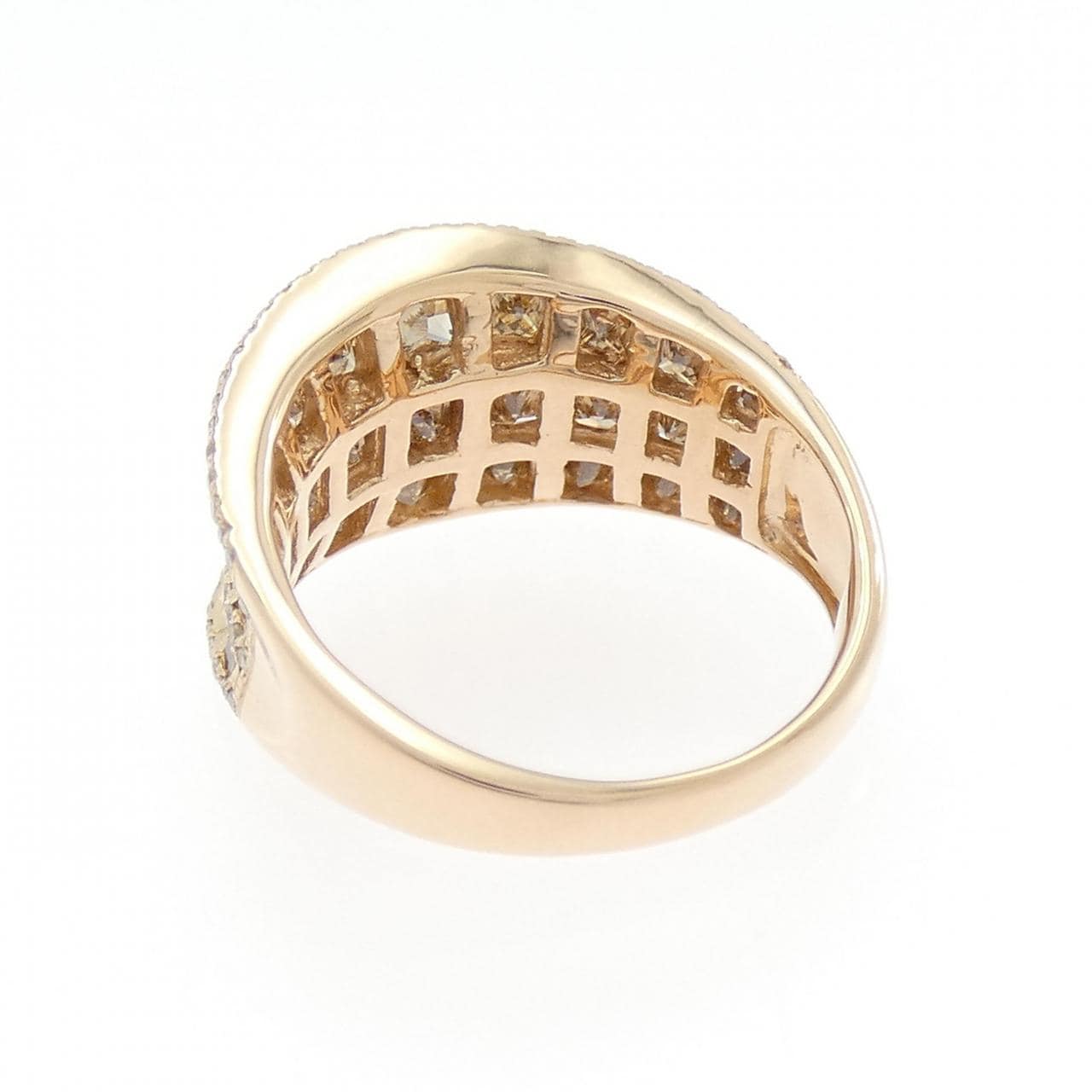 K18PG ダイヤモンド リング 2.00CT