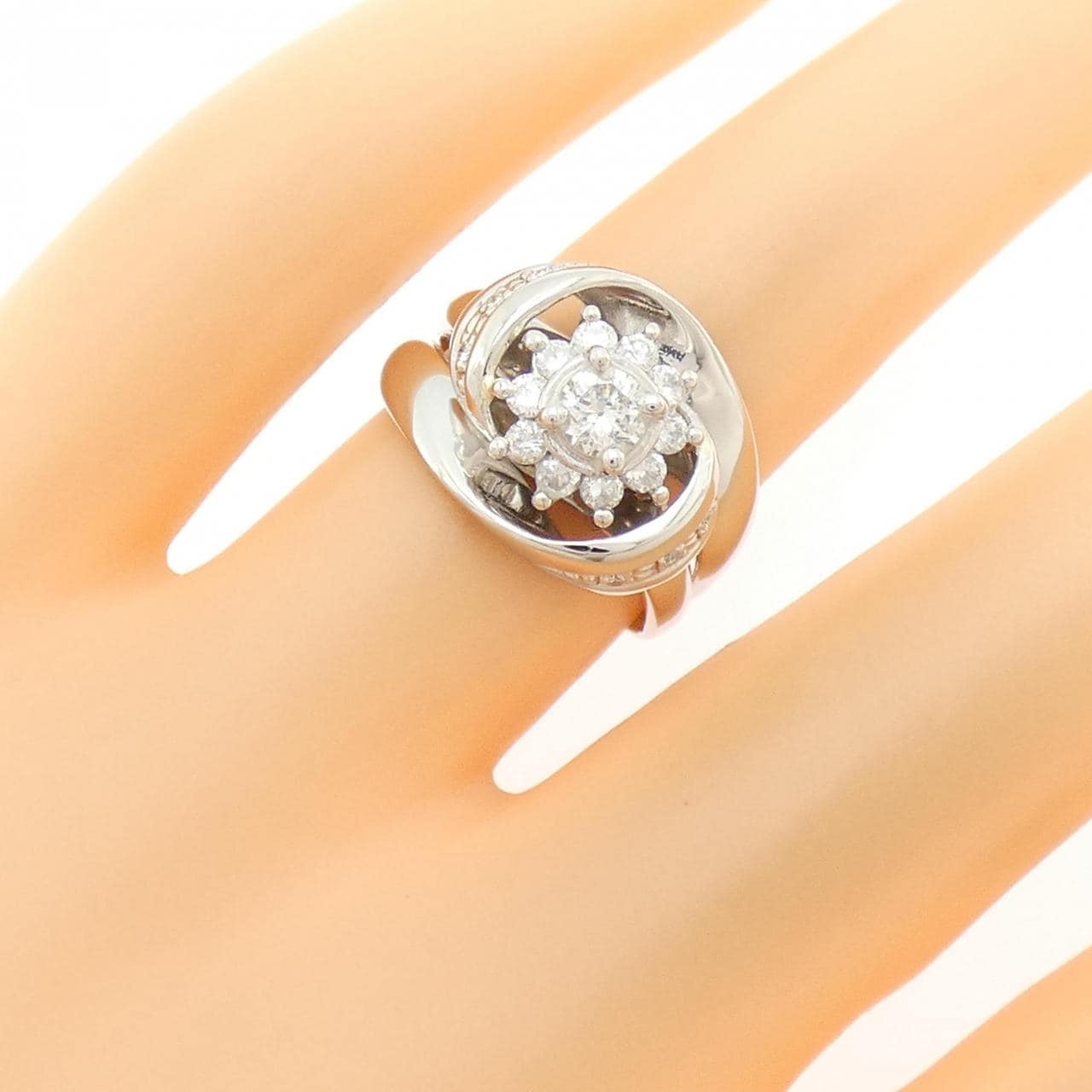 PT900 ダイヤモンド リング 0.50CT