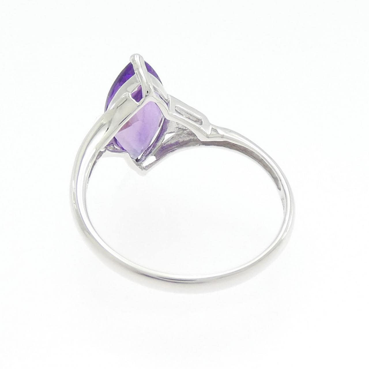 K18WG アメジスト リング