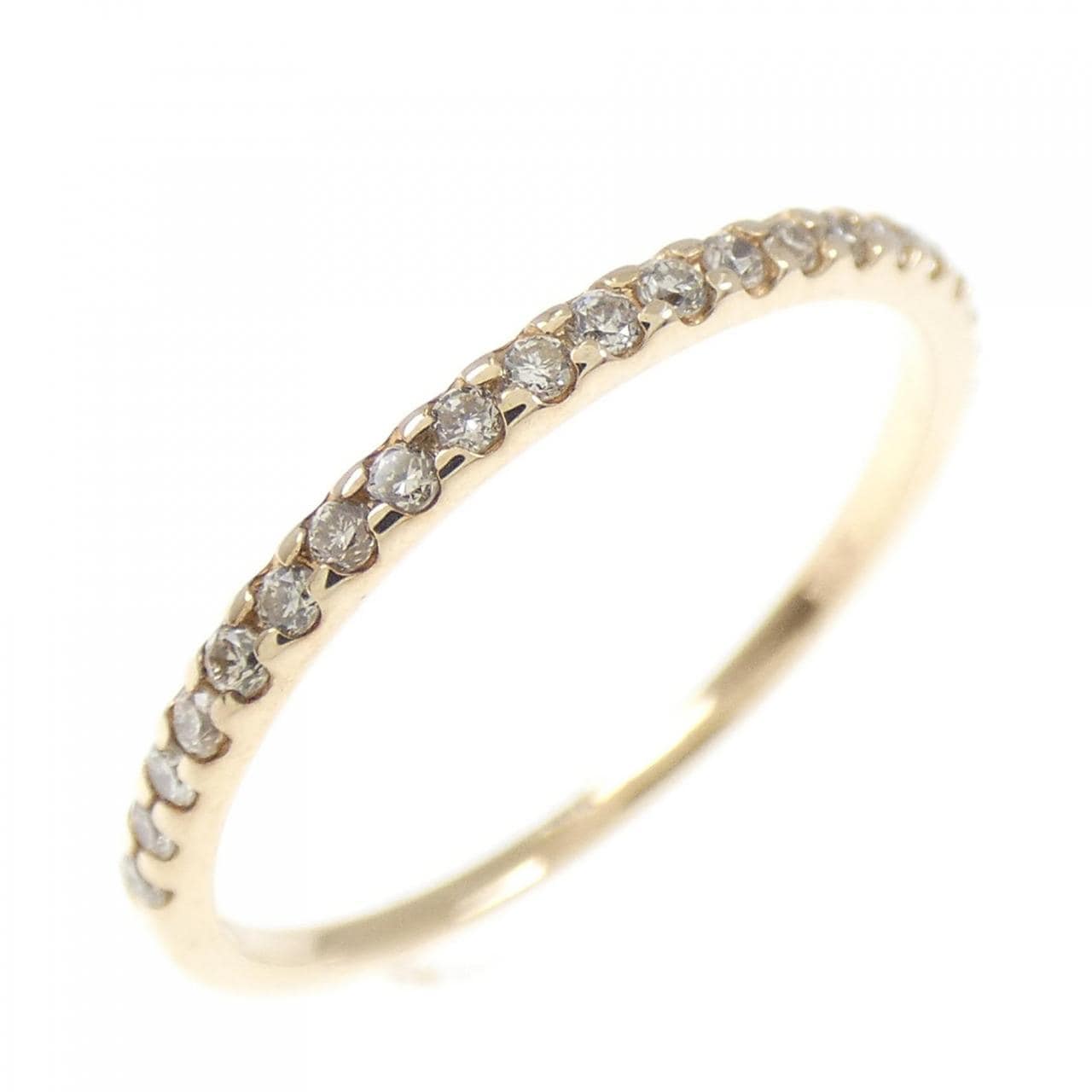 K10YG ダイヤモンド リング 0.12CT