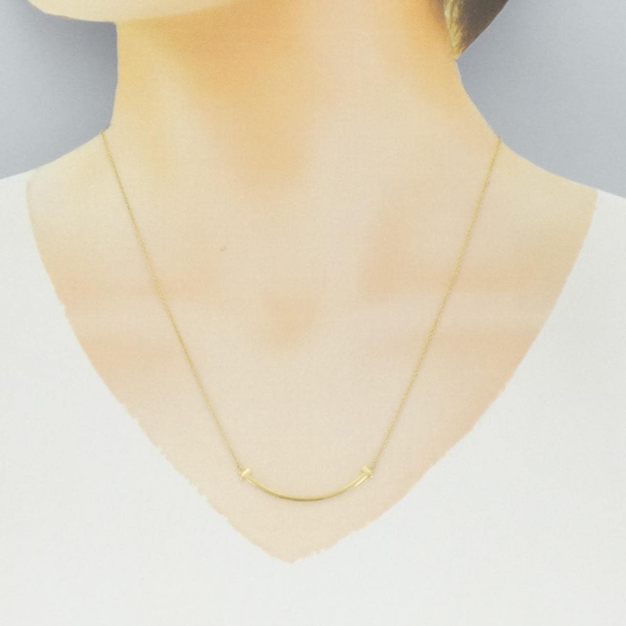 ティファニー Tスマイル スモール ネックレス