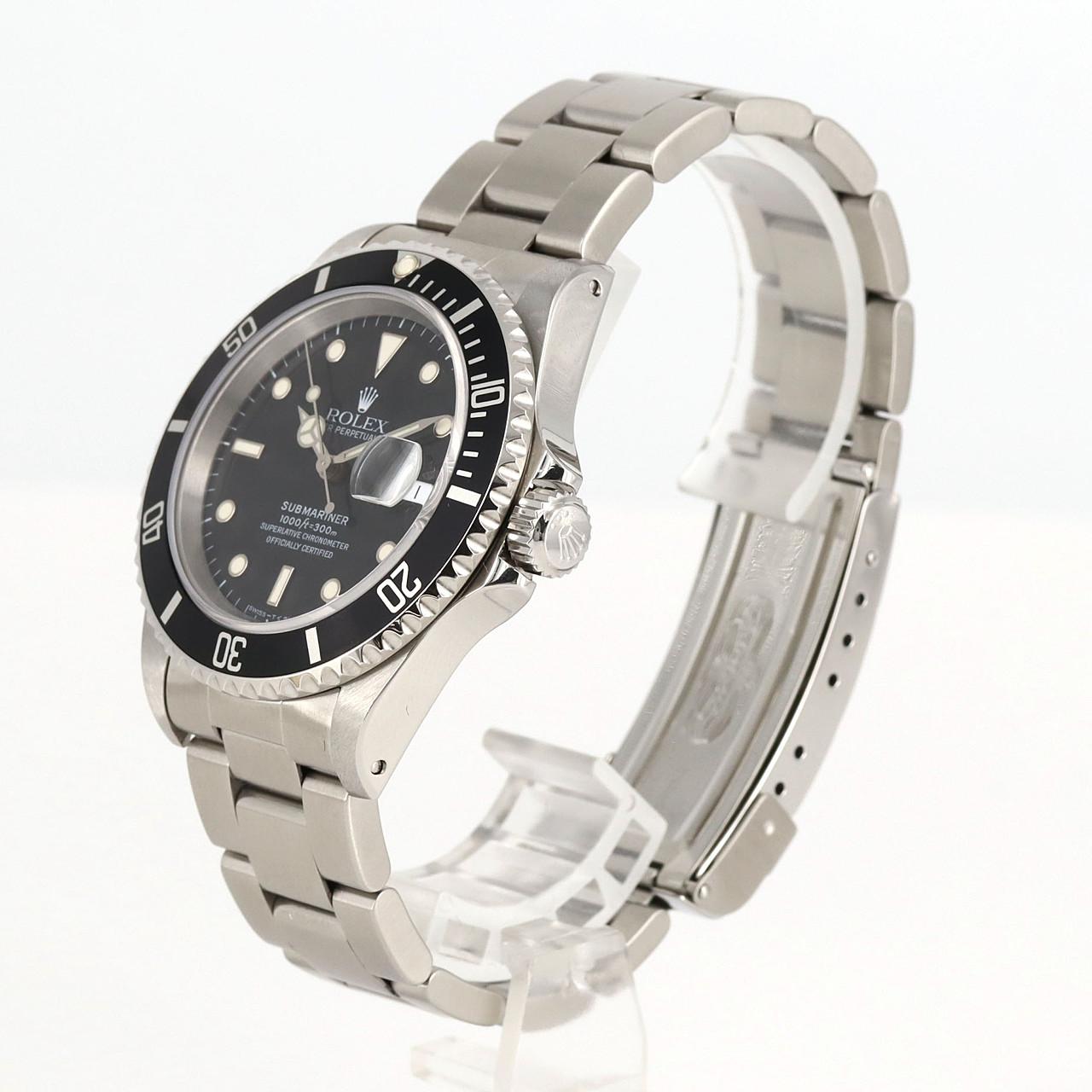 ROLEX Submariner Date 16610. SS自动上弦U 号