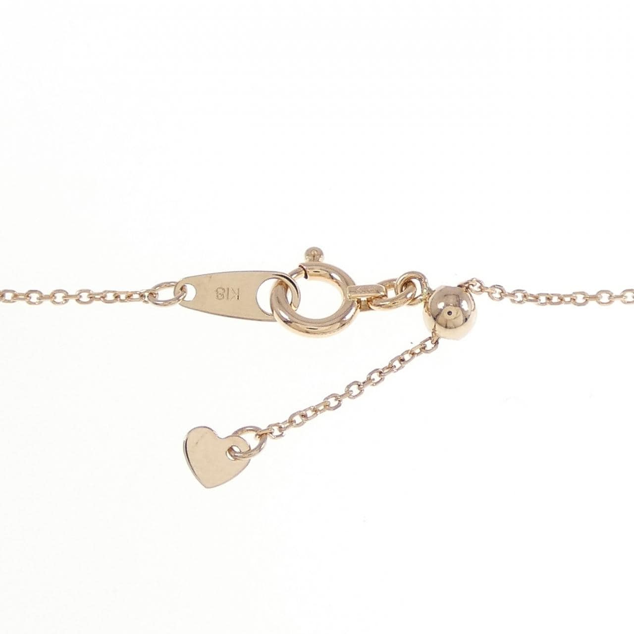 K18PG ダイヤモンド ネックレス 0.302CT