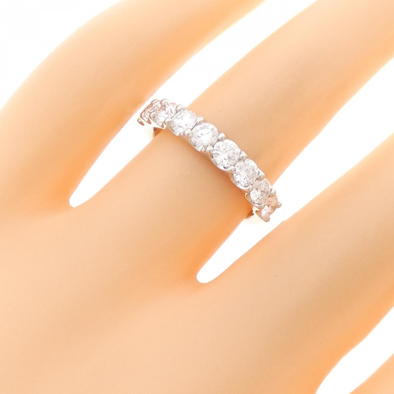 【新品】PT900 ダイヤモンド リング 1.025CT E VS1-SI2 VG