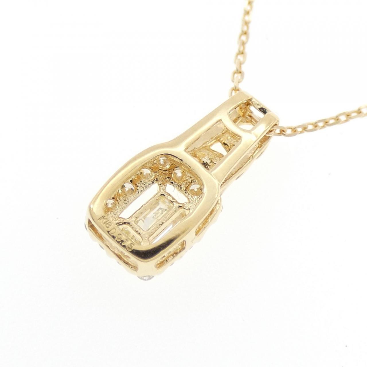 【新品】K18YG ダイヤモンド ネックレス 0.15CT