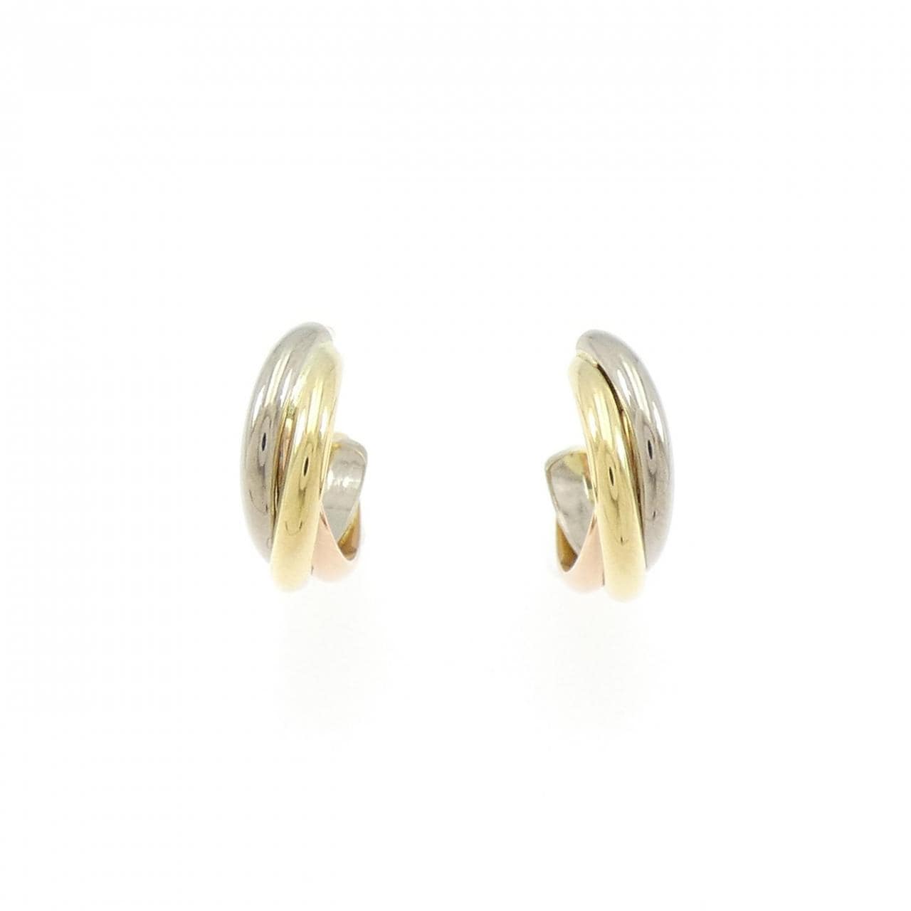 カルティエ トリニティ スモール ピアス