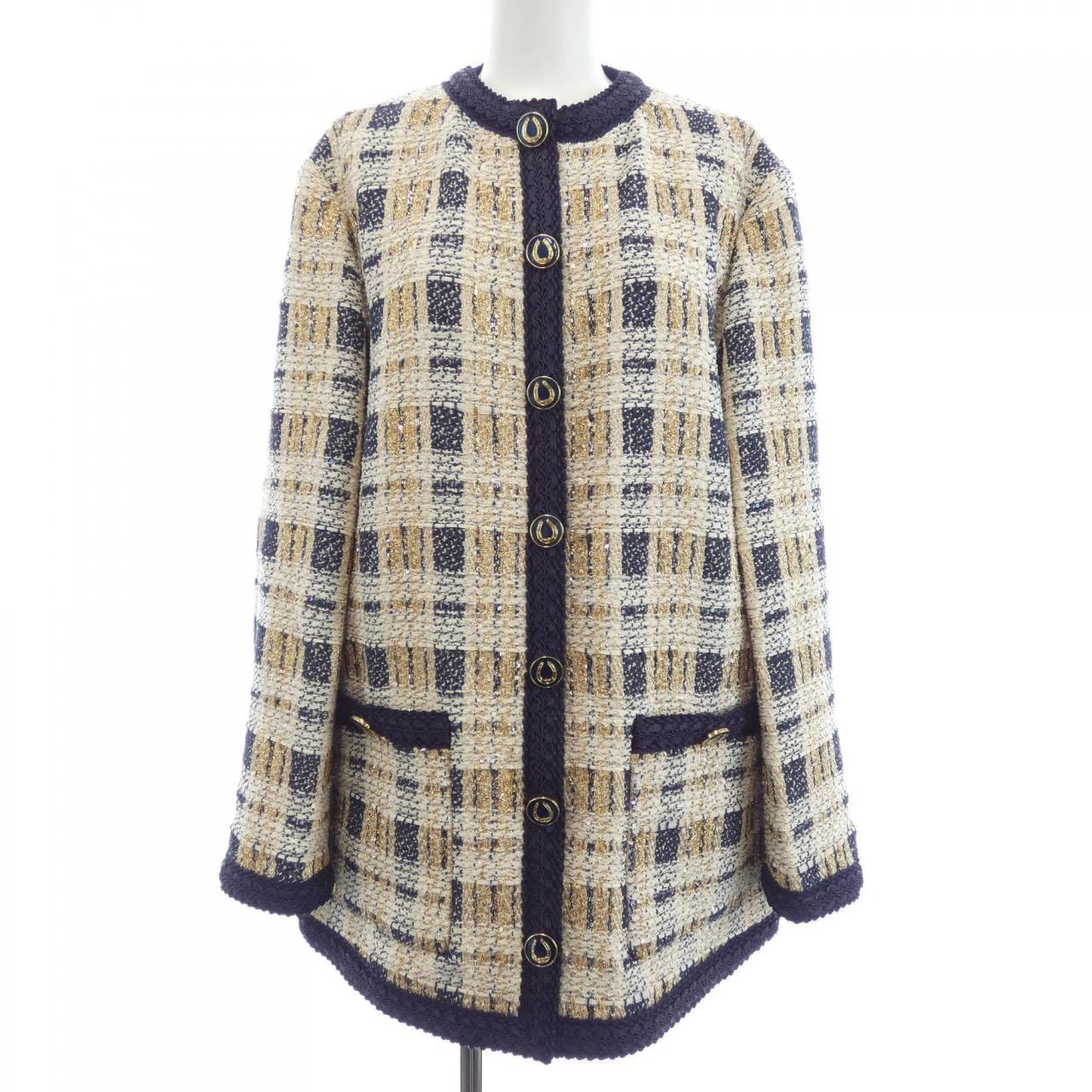 グッチ GUCCI 691452 ZAIU7 ノーカラージャケット