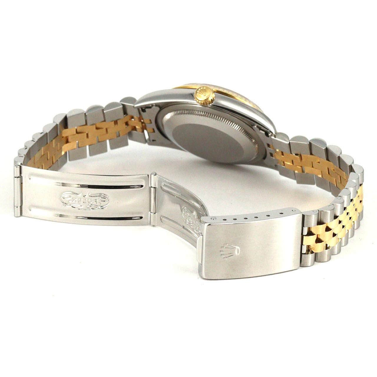 【ノーメンテナンス還元価格】ロレックス デイトジャスト 16233 SSxYG 自動巻 T番