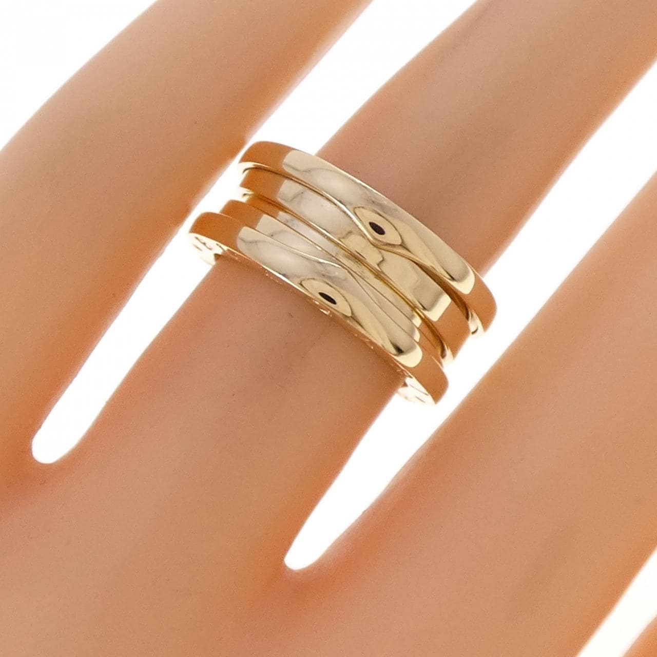 ブルガリ B.zero1 3バンド リング