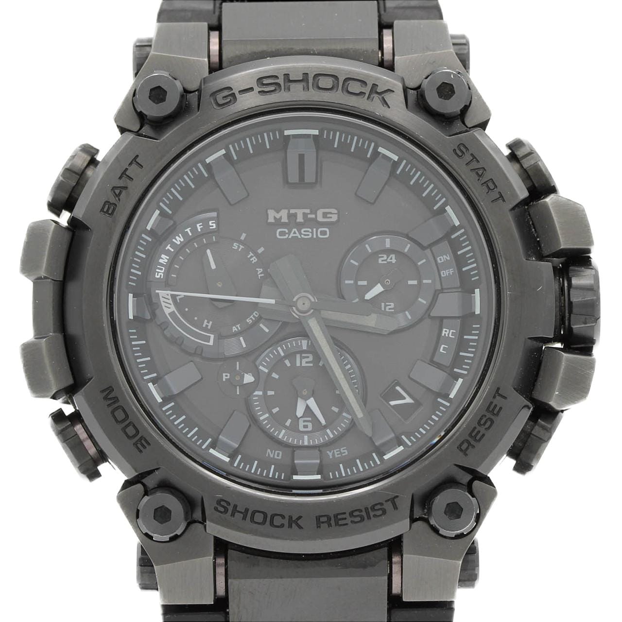 カシオ G-SHOCK･MT-G 電波時計 MTG-B3000B-1AJF SS ソーラークォーツ
