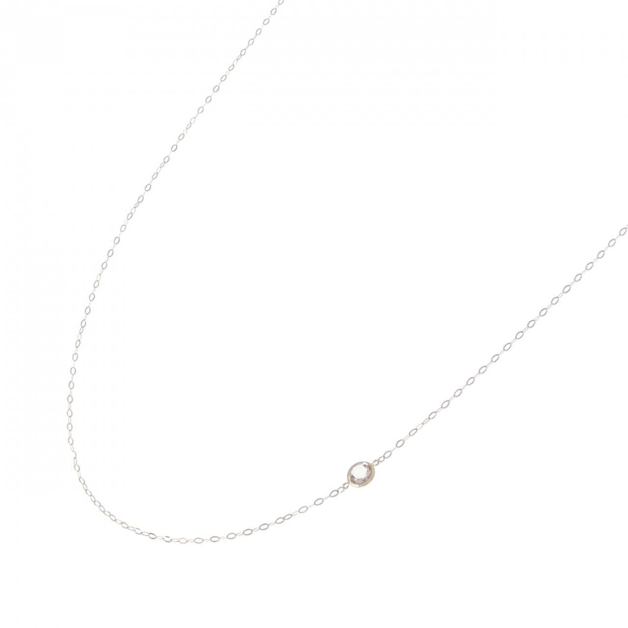 ジーエスティービー ダイヤモンド ネックレス 0.10CT