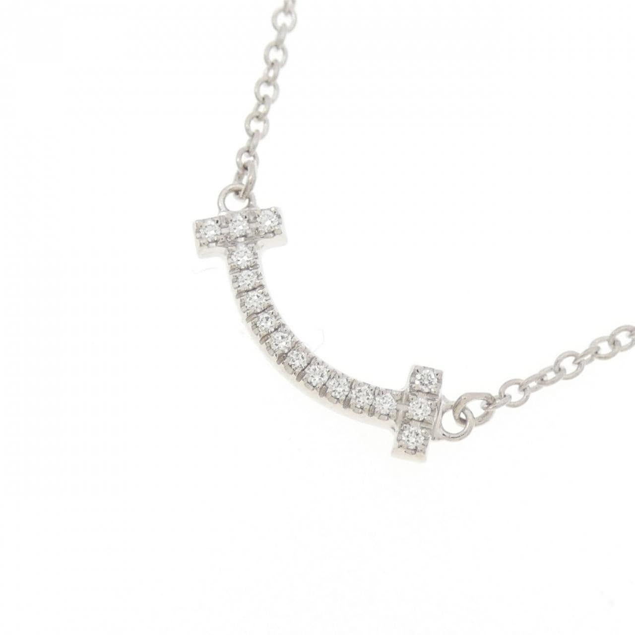 ティファニー Tスマイル ミニ ネックレス