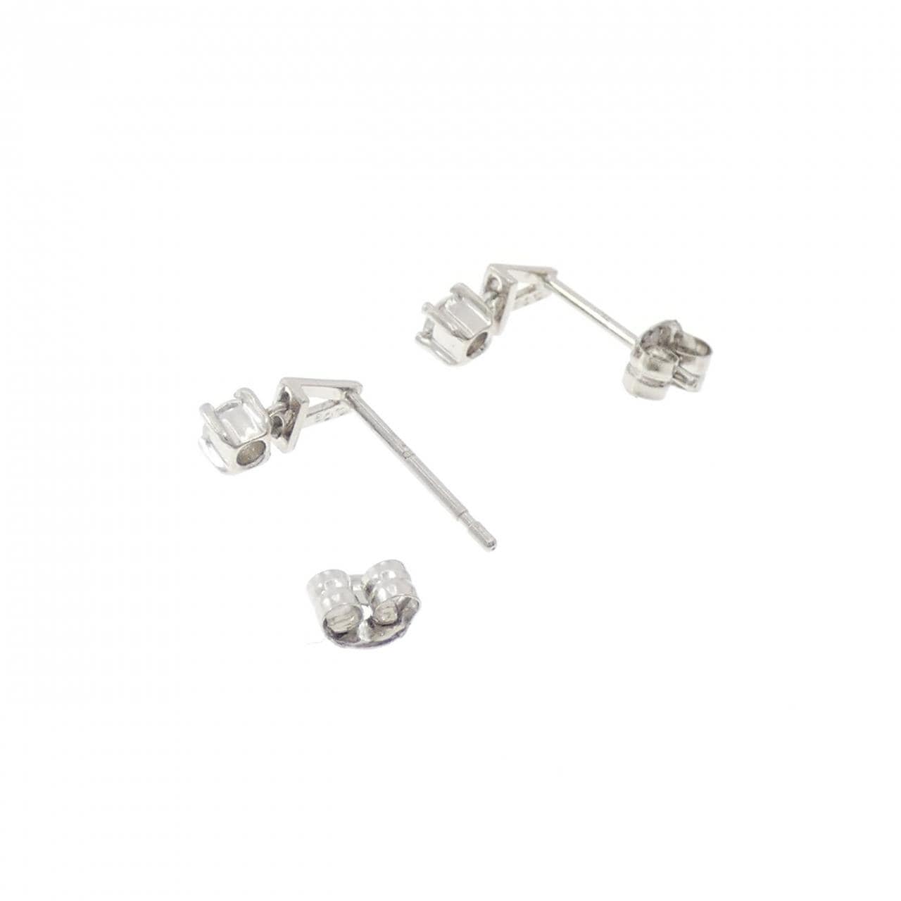 PT/PT900 ダイヤモンド ピアス 0.10CT