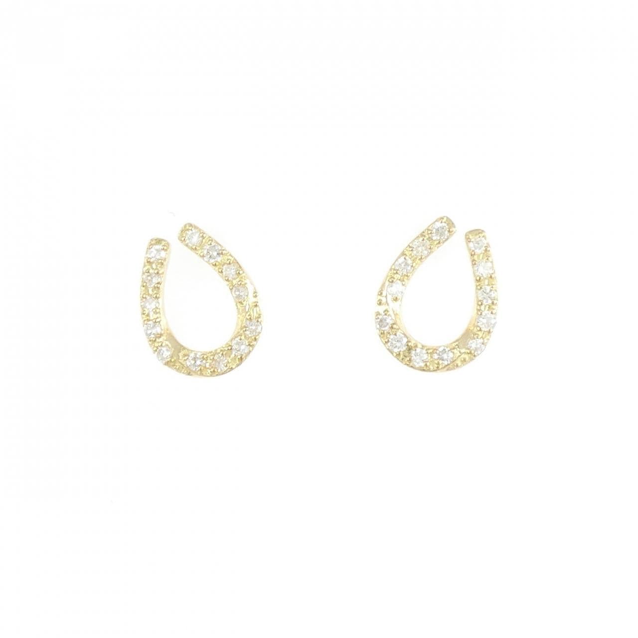 【リメイク】K18YG ダイヤモンド ピアス 0.20CT