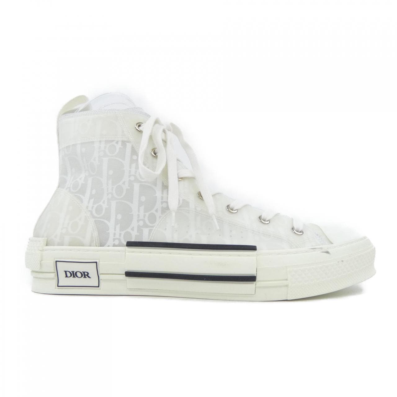 ディオール DIOR B23 ハイトップ オブリーク 3SH118YNT スニーカー