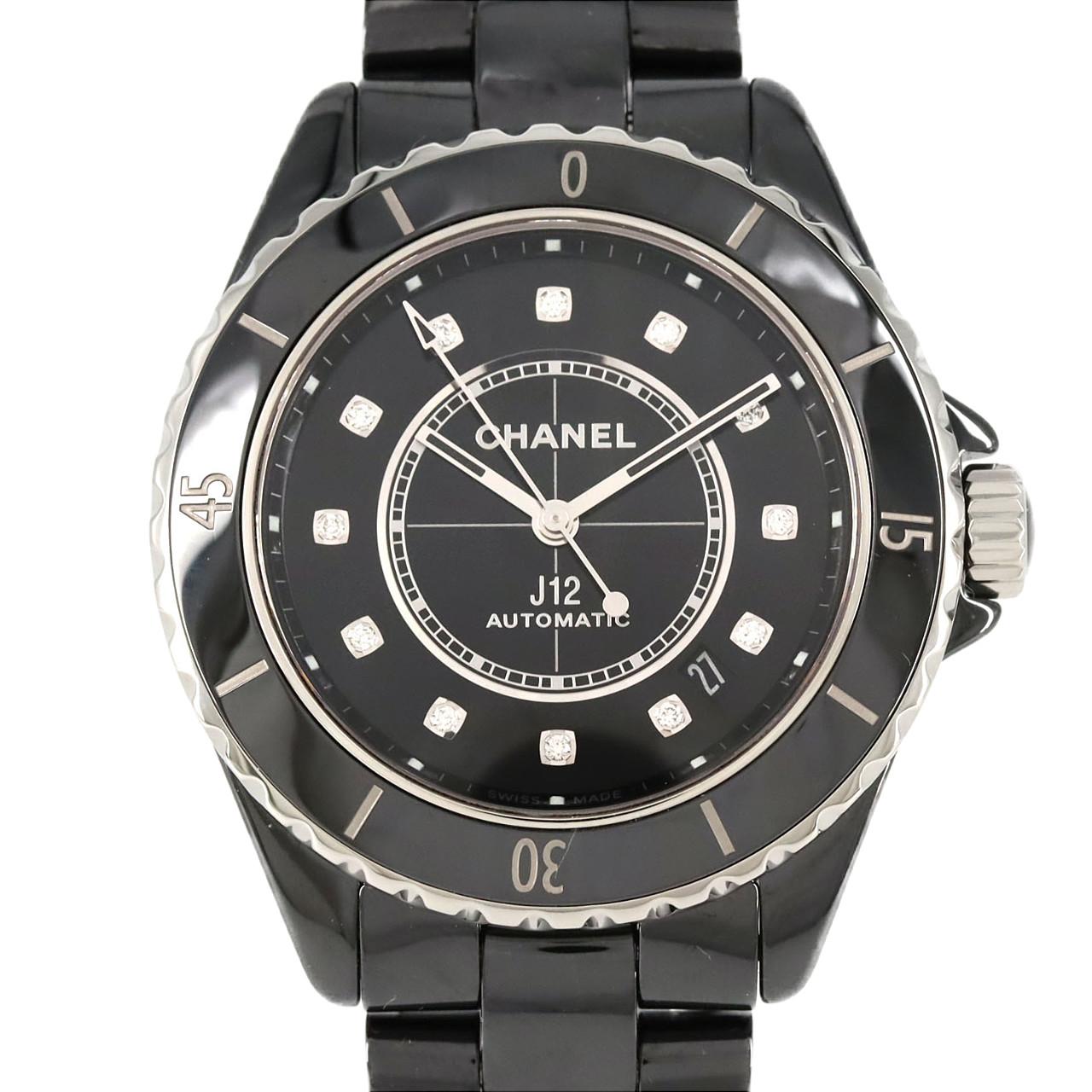 シャネル J12キャリバー12.1 38mmセラミック･12P H5702 セラミック 自動巻
