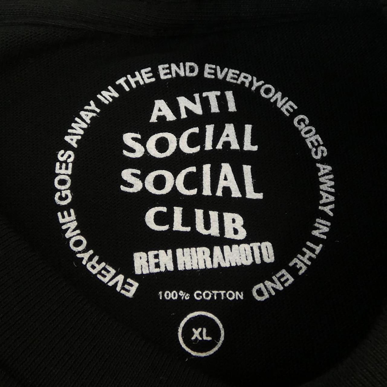 アンチソーシャルソーシャルクラブ ANTI SOCIAL SOCIAL CLUB REN HIRAMOTO Tシャツ
