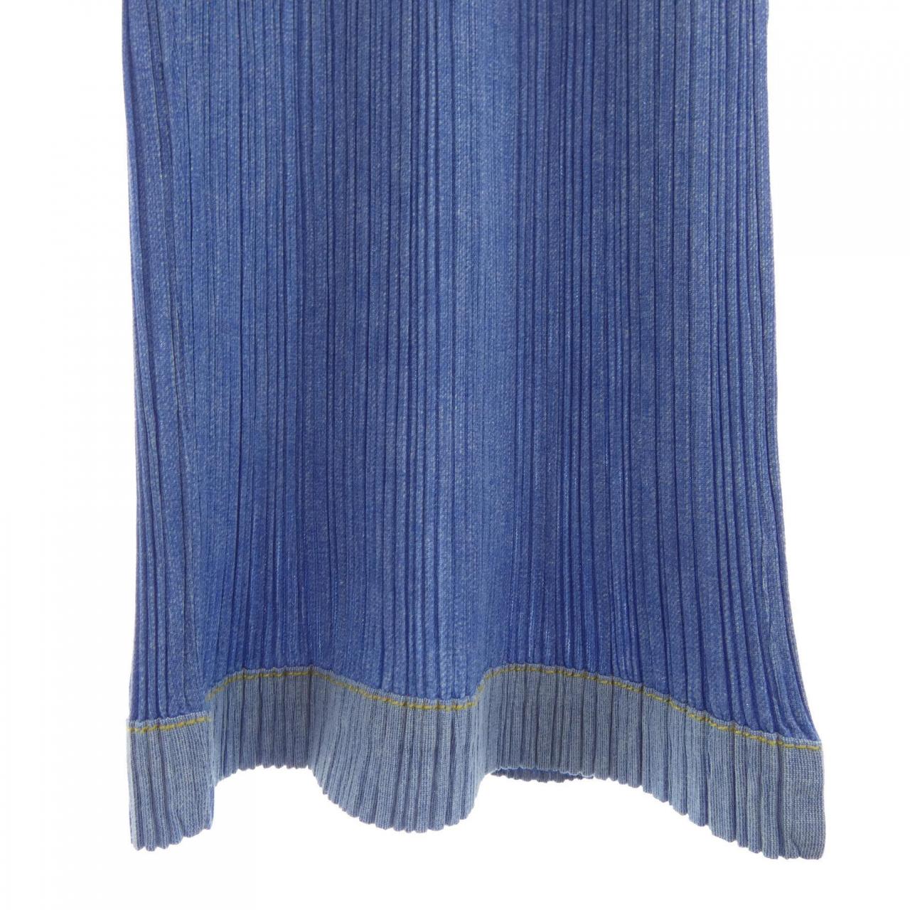 プリーツプリーズ PLEATS PLEASE 2007 デニム転写プリント PP71-JF623 7562022 パンツ