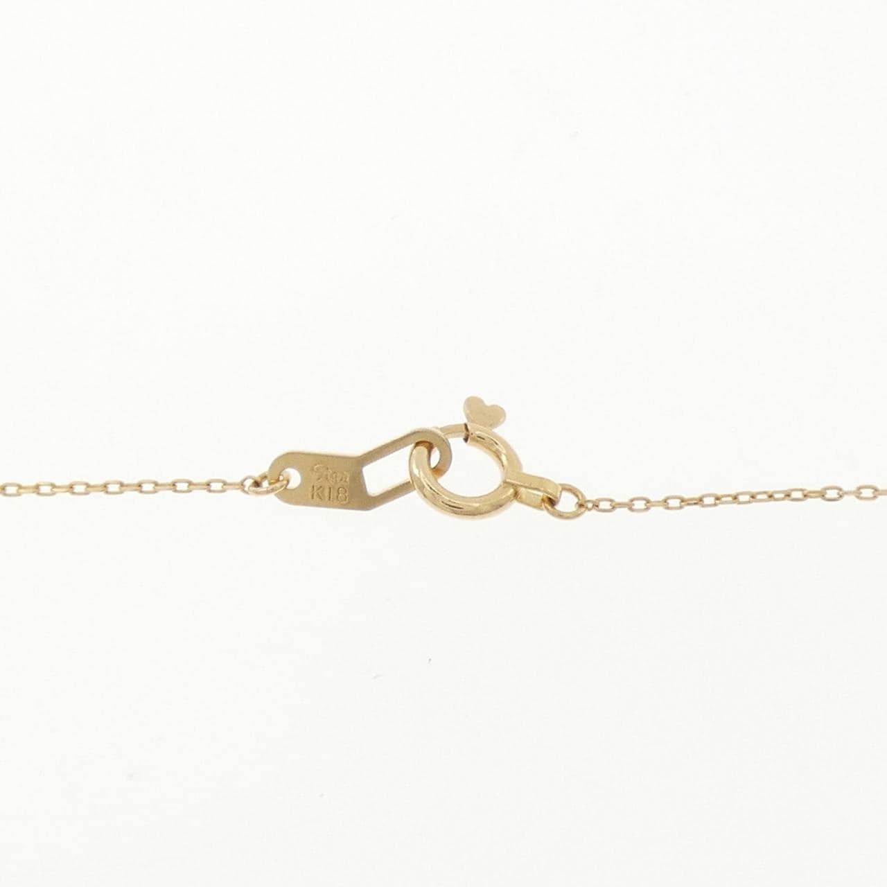 スタージュエリー ムーン ダイヤモンド ネックレス 0.02CT