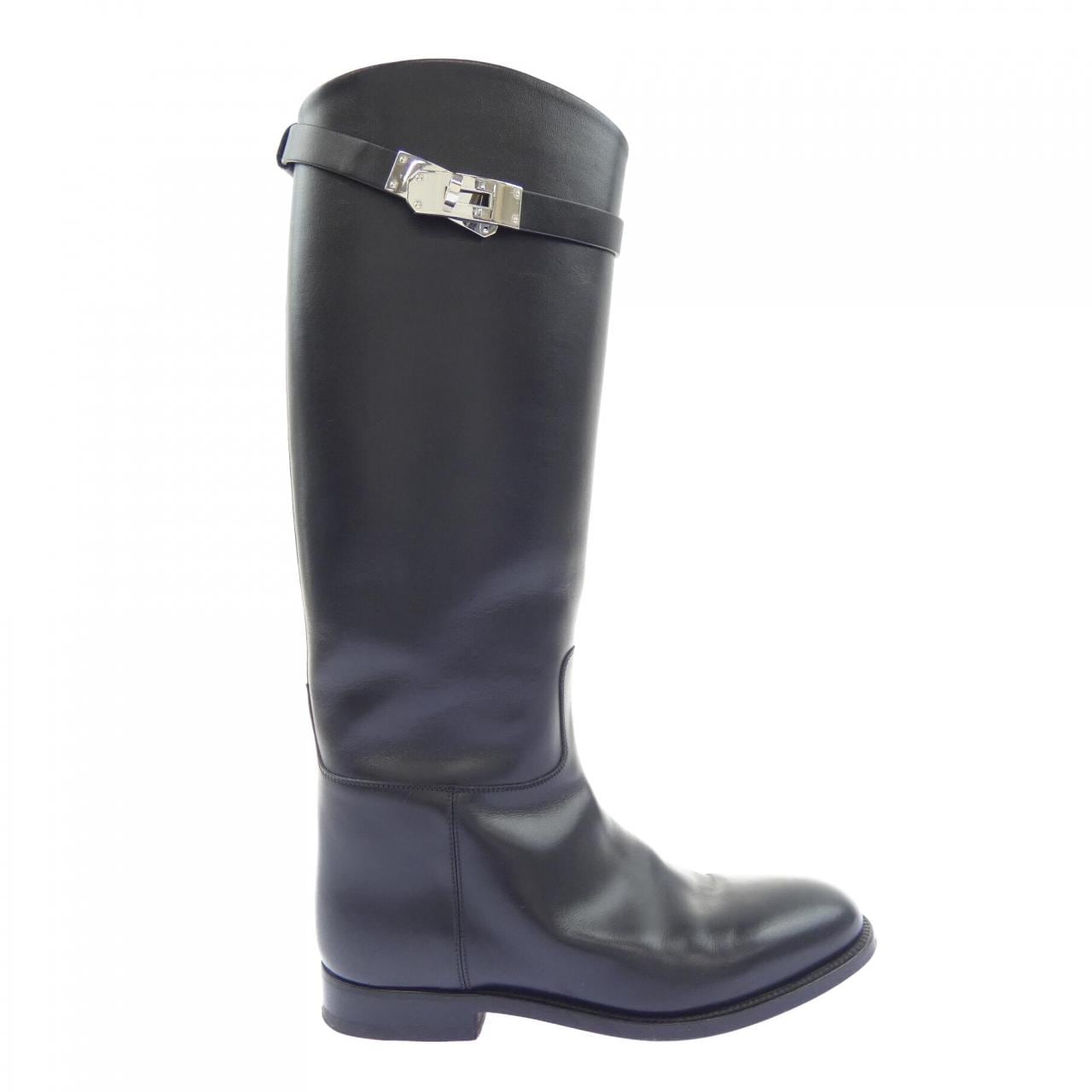 エルメス HERMES ジャンピング JUMPING ケリーバックル 042138Z ロングブーツ