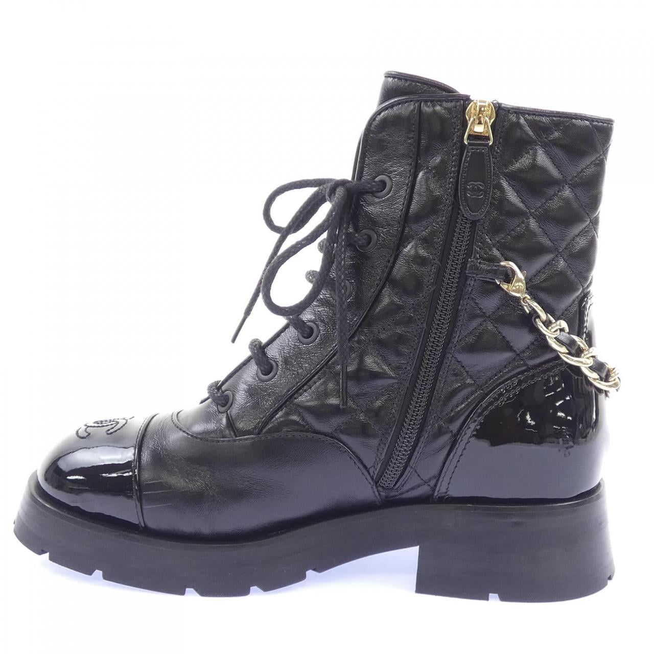 シャネル CHANEL レースアップ G39393Y56119 ブーツ