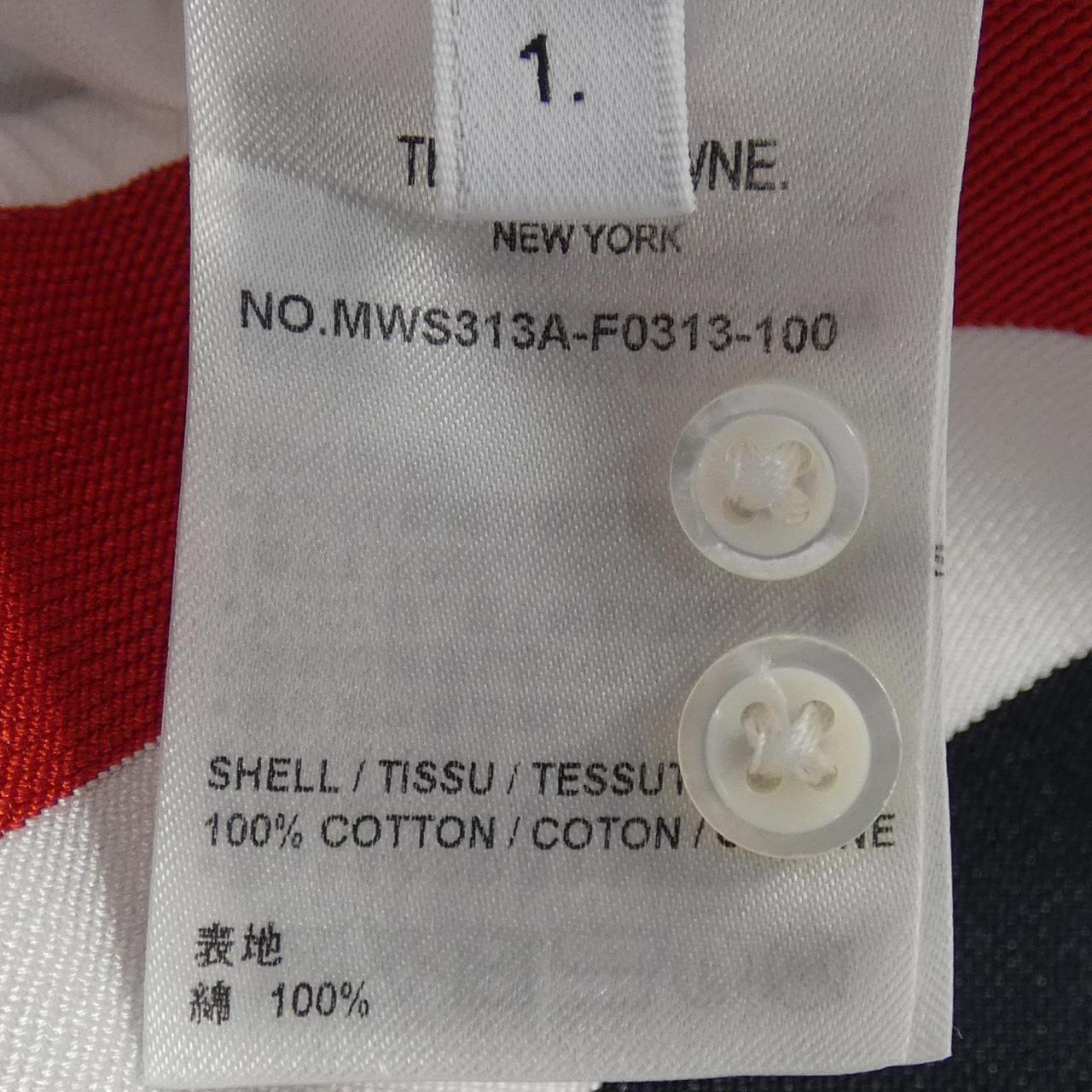 トムブラウン THOM BROWNE S/Sシャツ