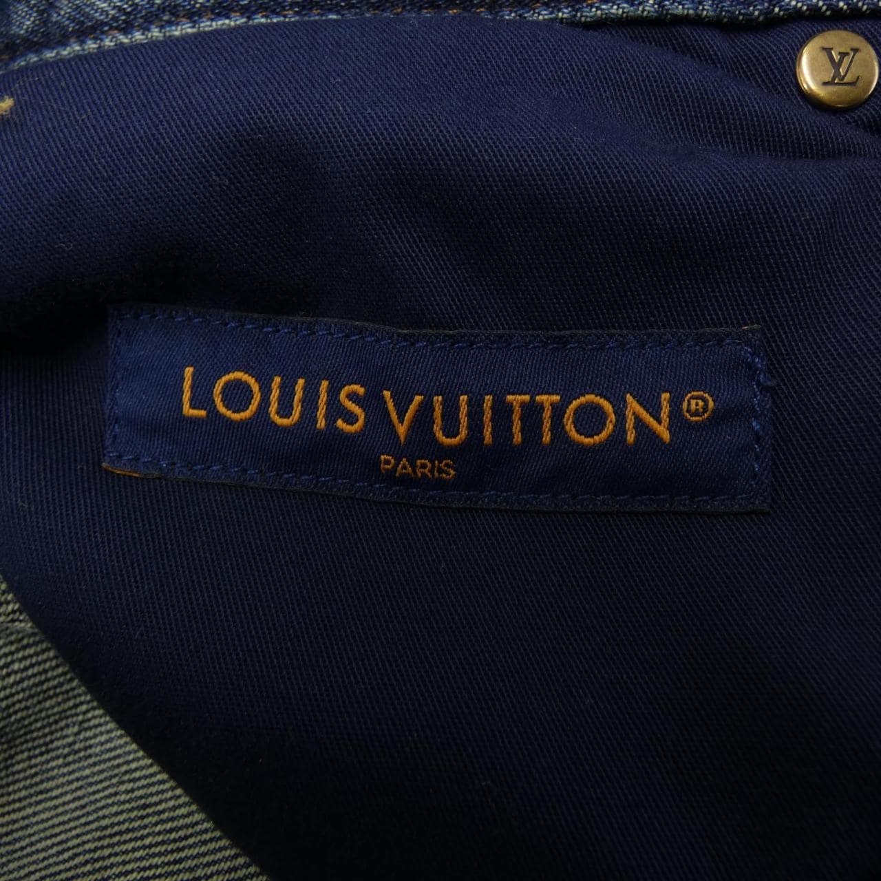 ルイヴィトン LOUIS VUITTON ワークウエアデニムカーペンターパンツ HOD45WY38 ジーンズ