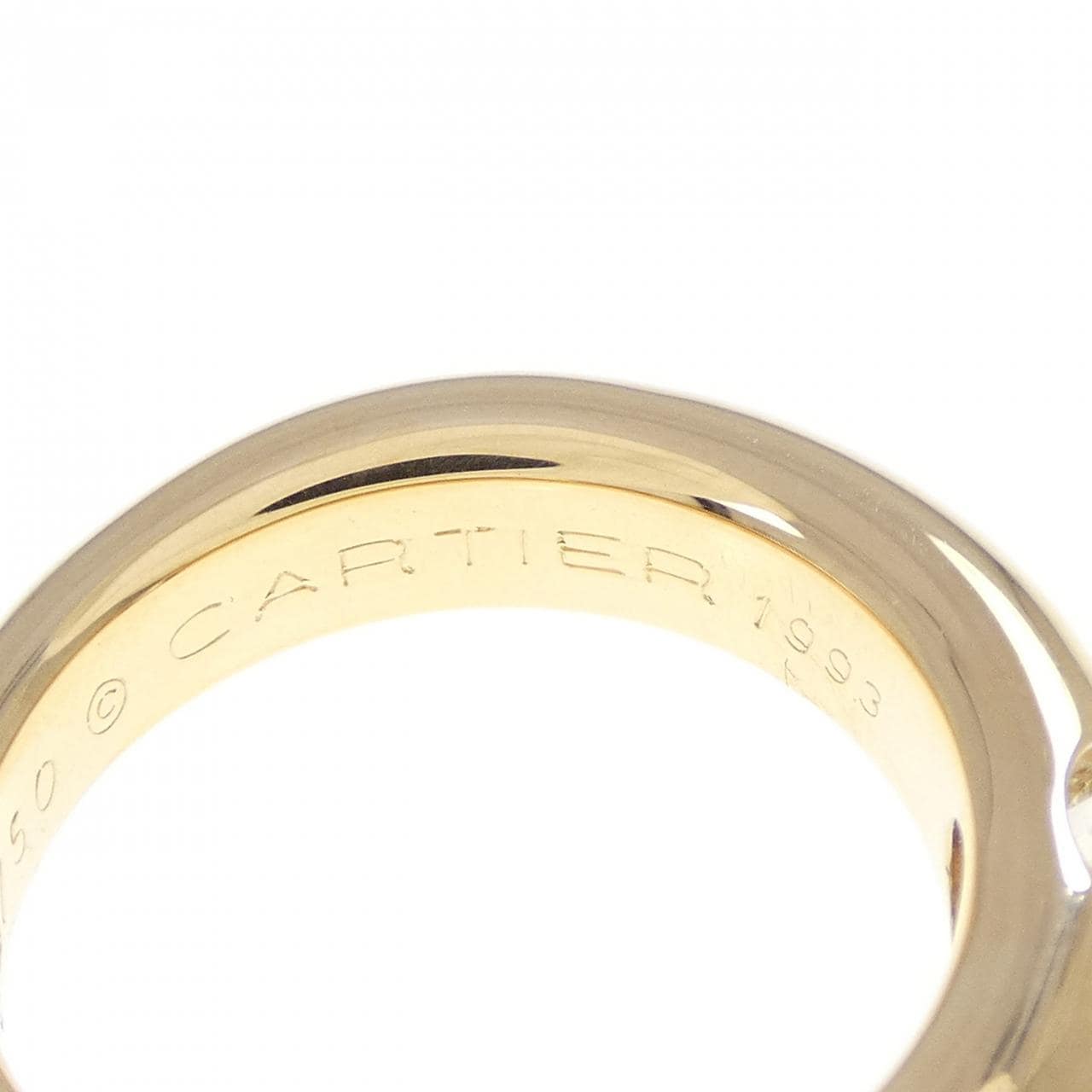 【ヴィンテージ】カルティエ エリプス リング 0.45CT