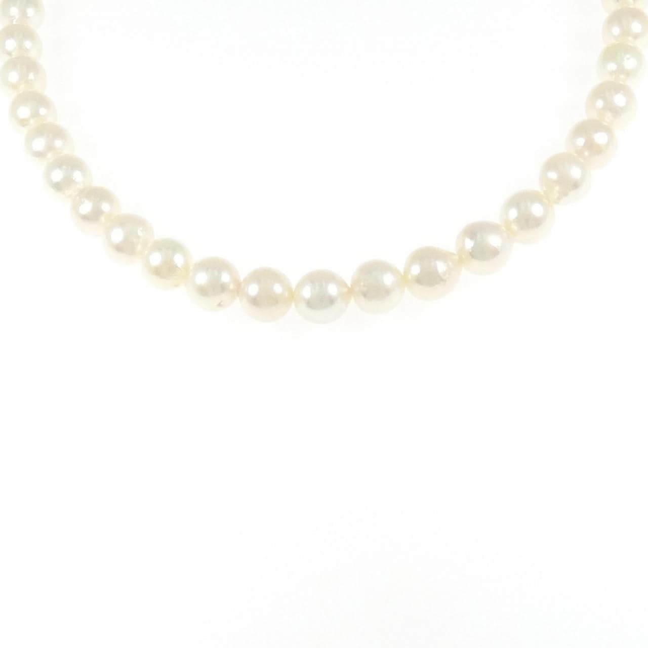 シルバークラスプ アコヤパール ネックレス 8-8.5mm