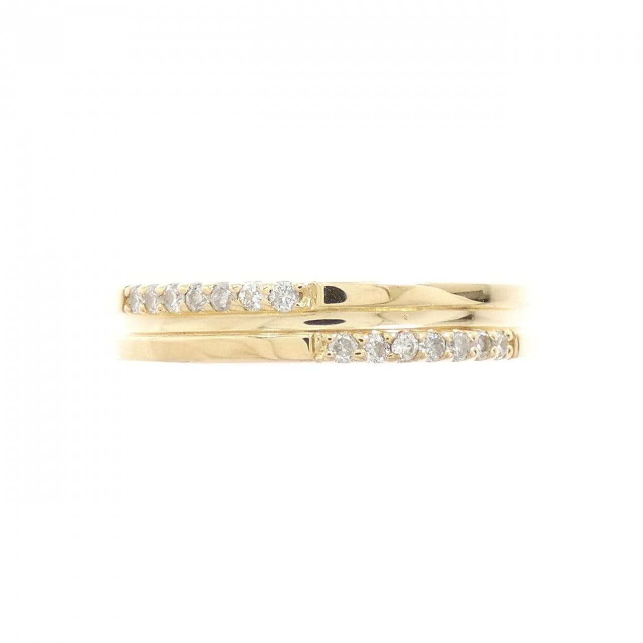 K18YG ダイヤモンド リング 0.11CT