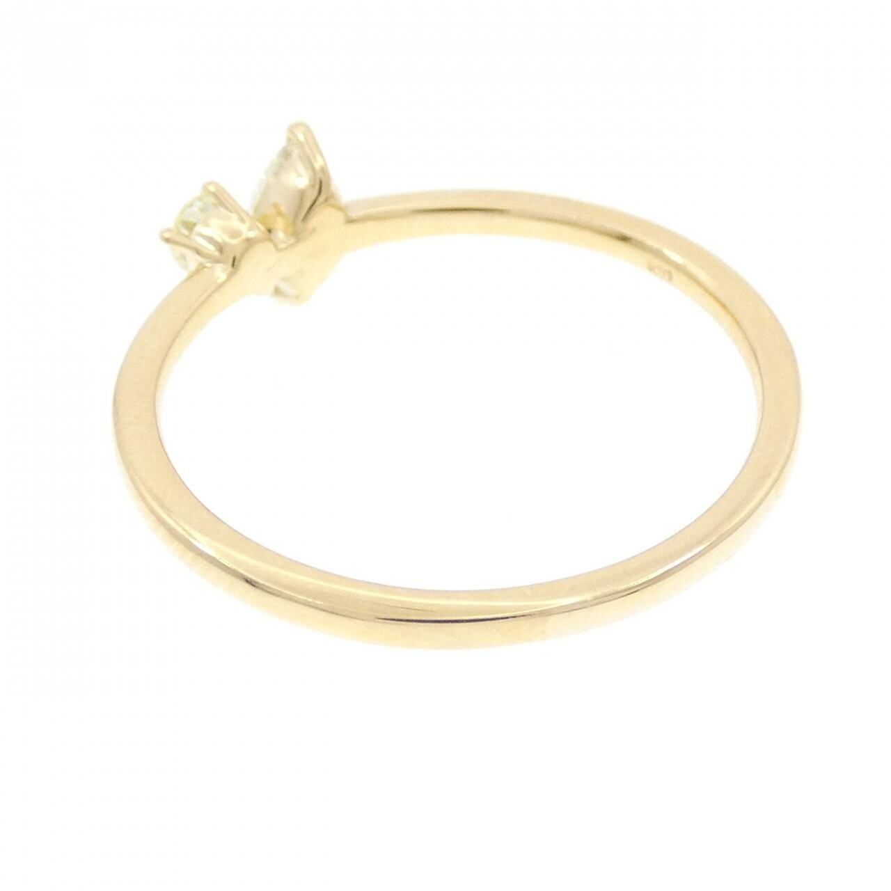【新品】K18YG ダイヤモンド リング 0.30CT