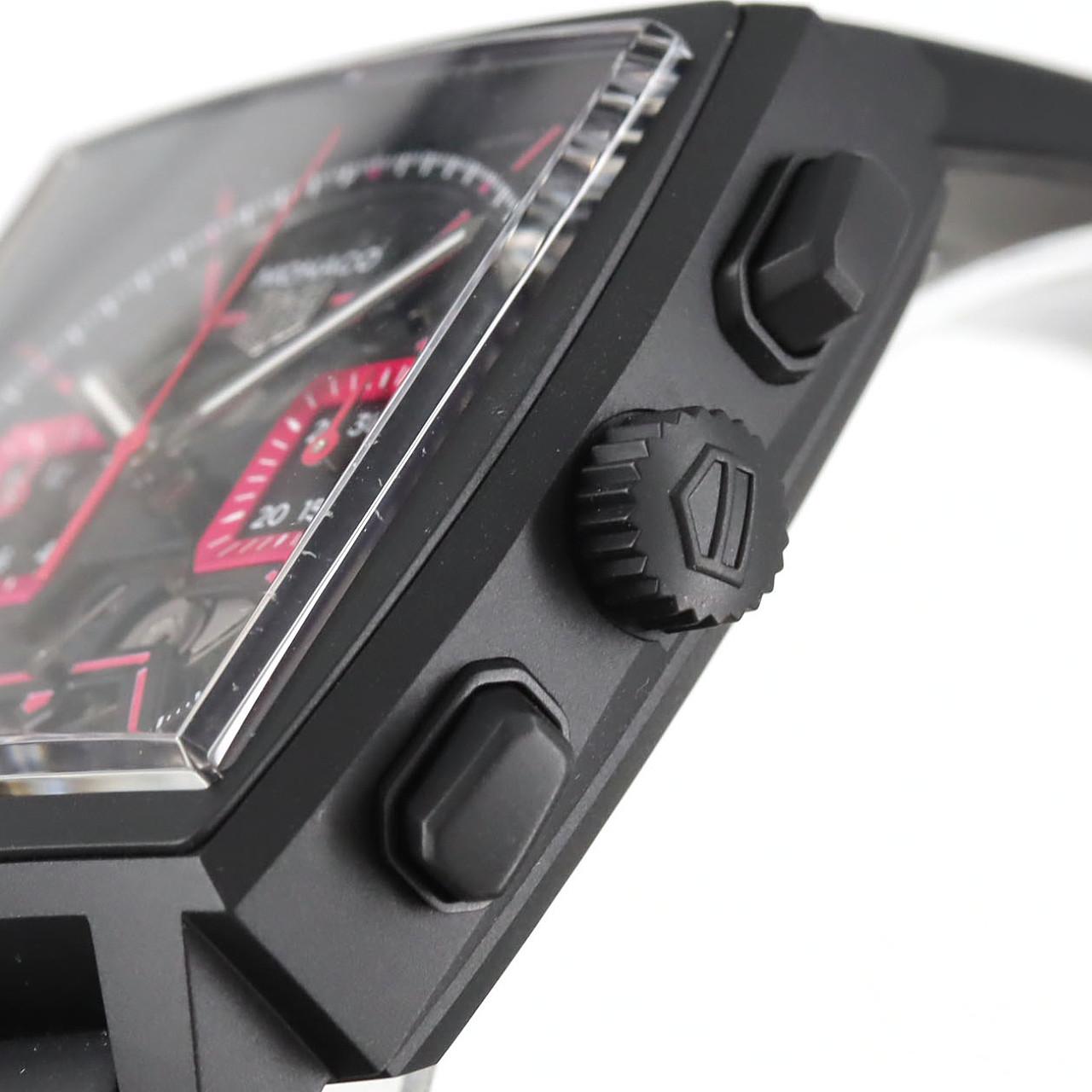 【新品】タグ･ホイヤー モナコクロノグラフTI CBL218B.FT6236 TI 自動巻